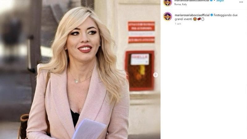 Un post sul profilo Instagram di Maria Rosaria Boccia
