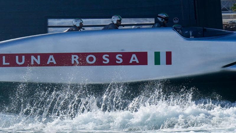 Luna Rossa in azione