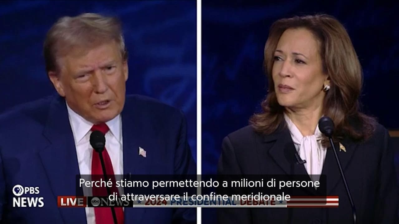 Migranti, Trump a Harris: "Sveglia Biden e fagli firmare una legge per chiudere il confine"
