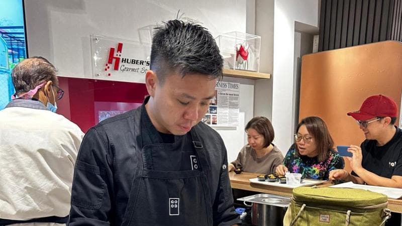 Lo chef&nbsp;Jeff Yew
