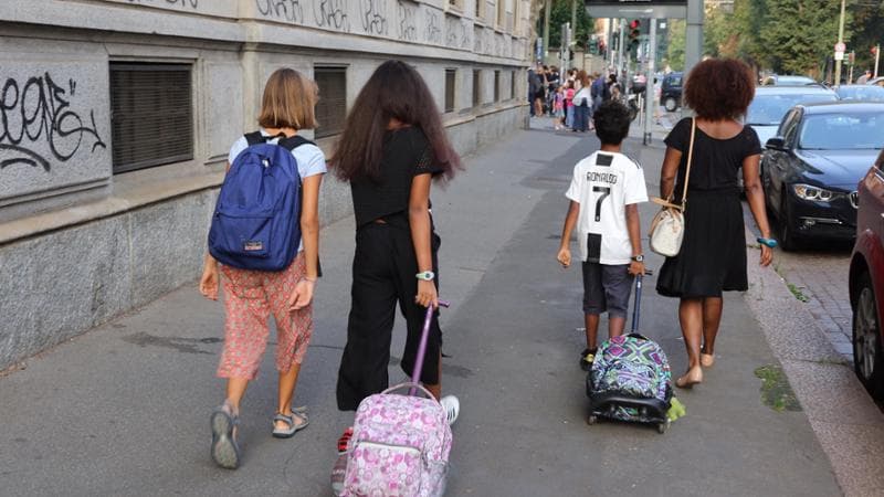 Primo giorno di scuola
