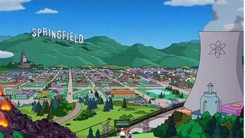 La Springfield più surreale (non è quella dei Simpson)