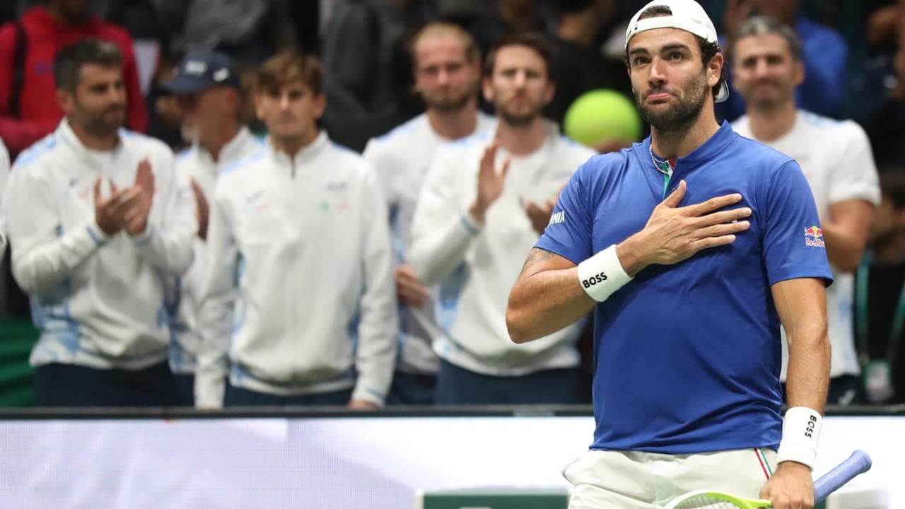 Matteo Berrettini dopo la vittoria su Blockx