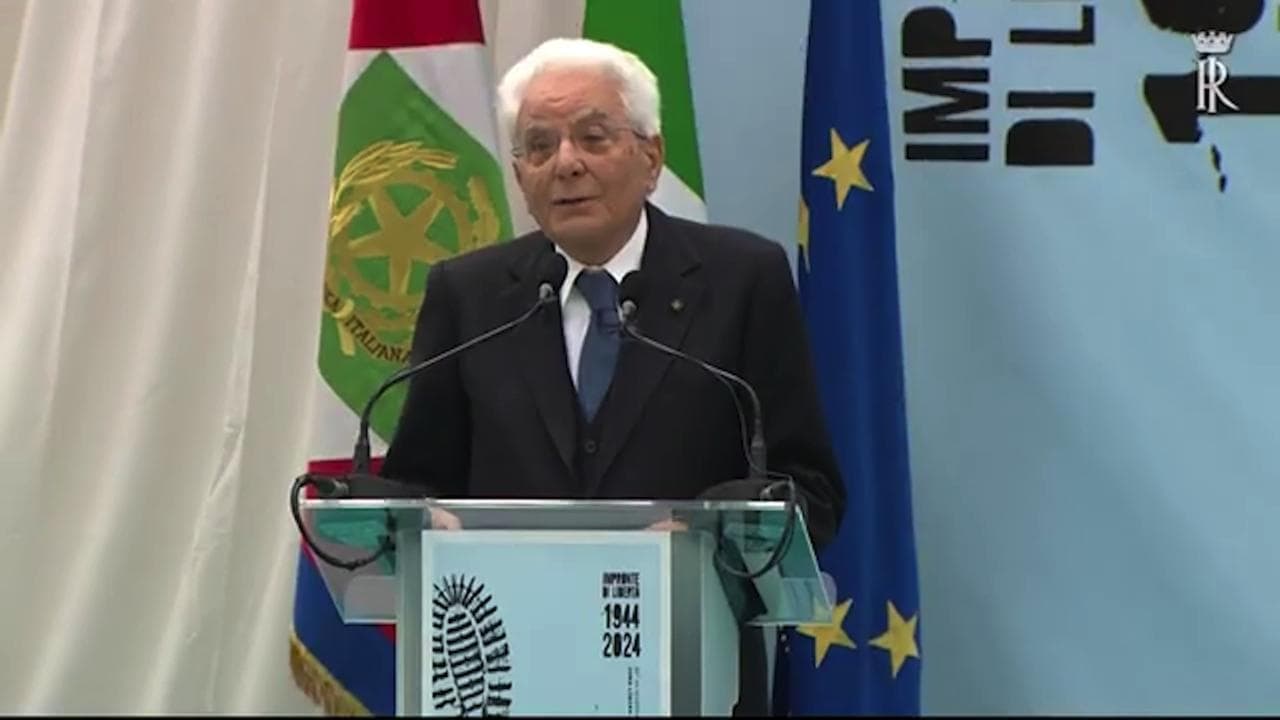 Mattarella per gli 80 anni della zona libera della Carnia: "Fascismo complice della ferocia nazista"