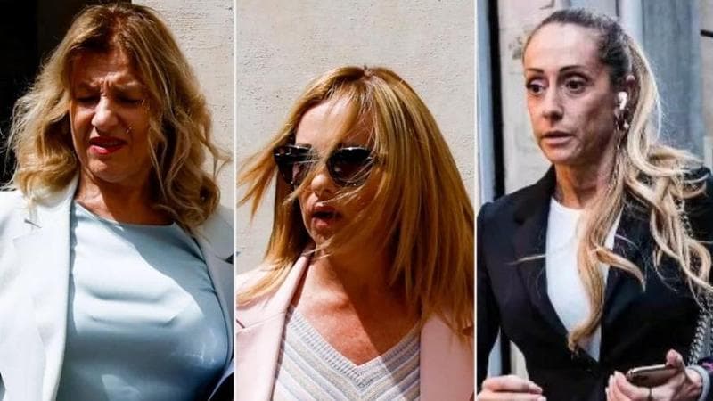 Patrizia Scurti, Giorgia e Arianna Meloni