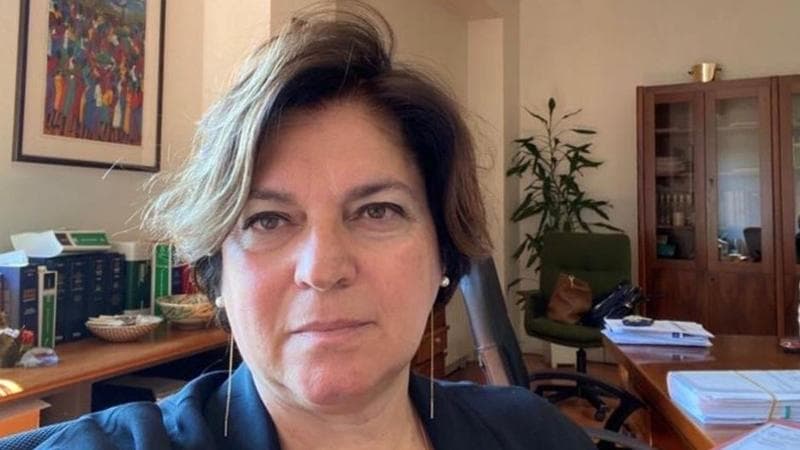 La presidente aggiunta dei Gip di Milano Ezia Maccora nel suo ufficio