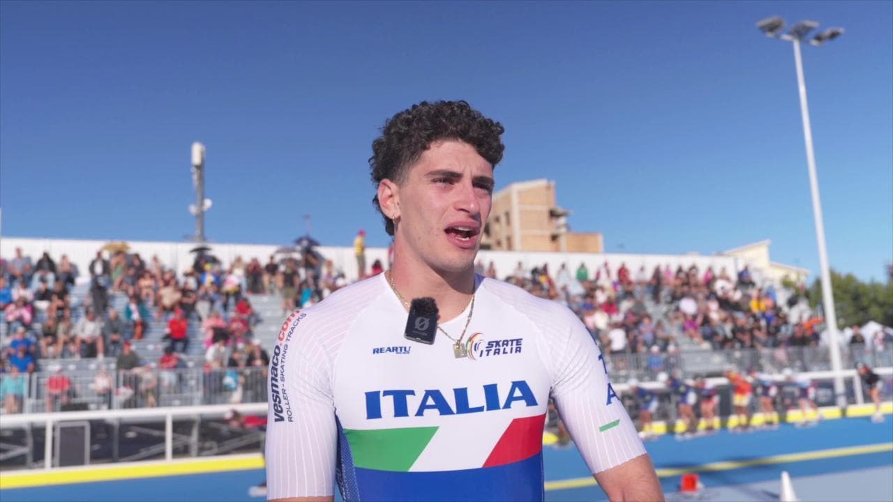World Skate Games, Vincenzo Maiorca (medaglia d'oro pattinaggio corsa 200 mt su pista senior)
