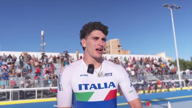 World Skate Games, Vincenzo Maiorca (medaglia d'oro pattinaggio corsa 200 mt su pista senior)