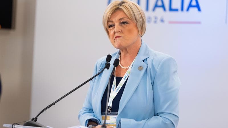 La ministra del Lavoro Marina Calderone