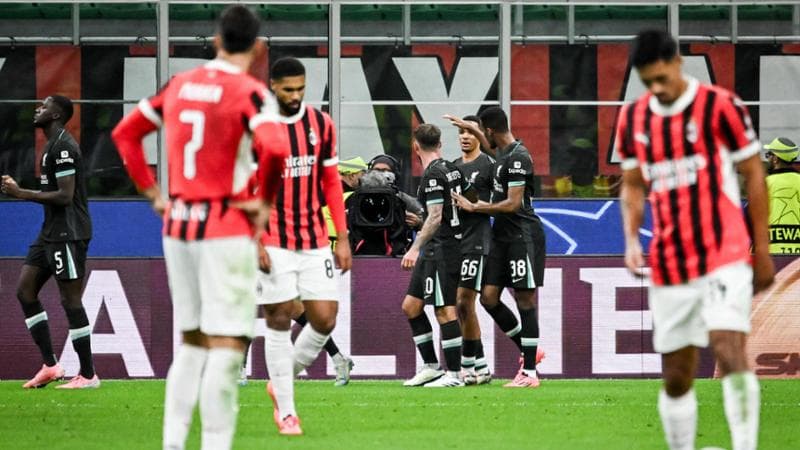 La delusione dei giocatori del Milan