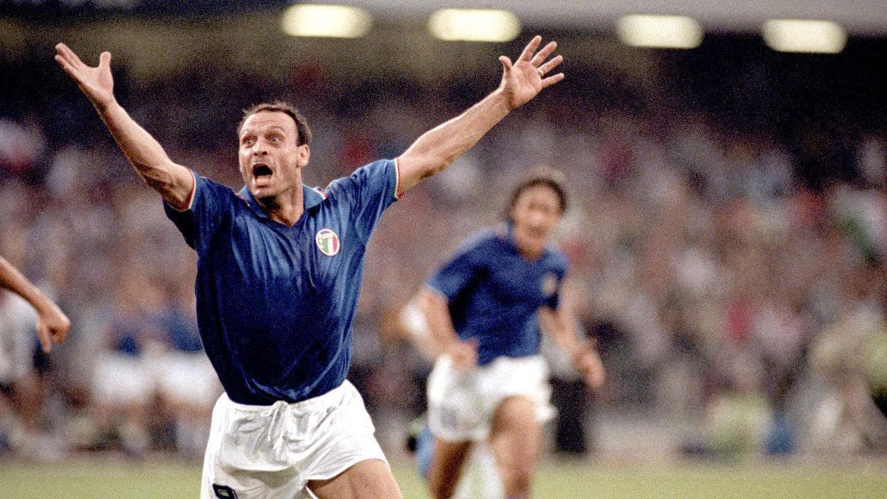 Le notti magiche di Totò Schillaci a Italia'90: i sei gol mondiali