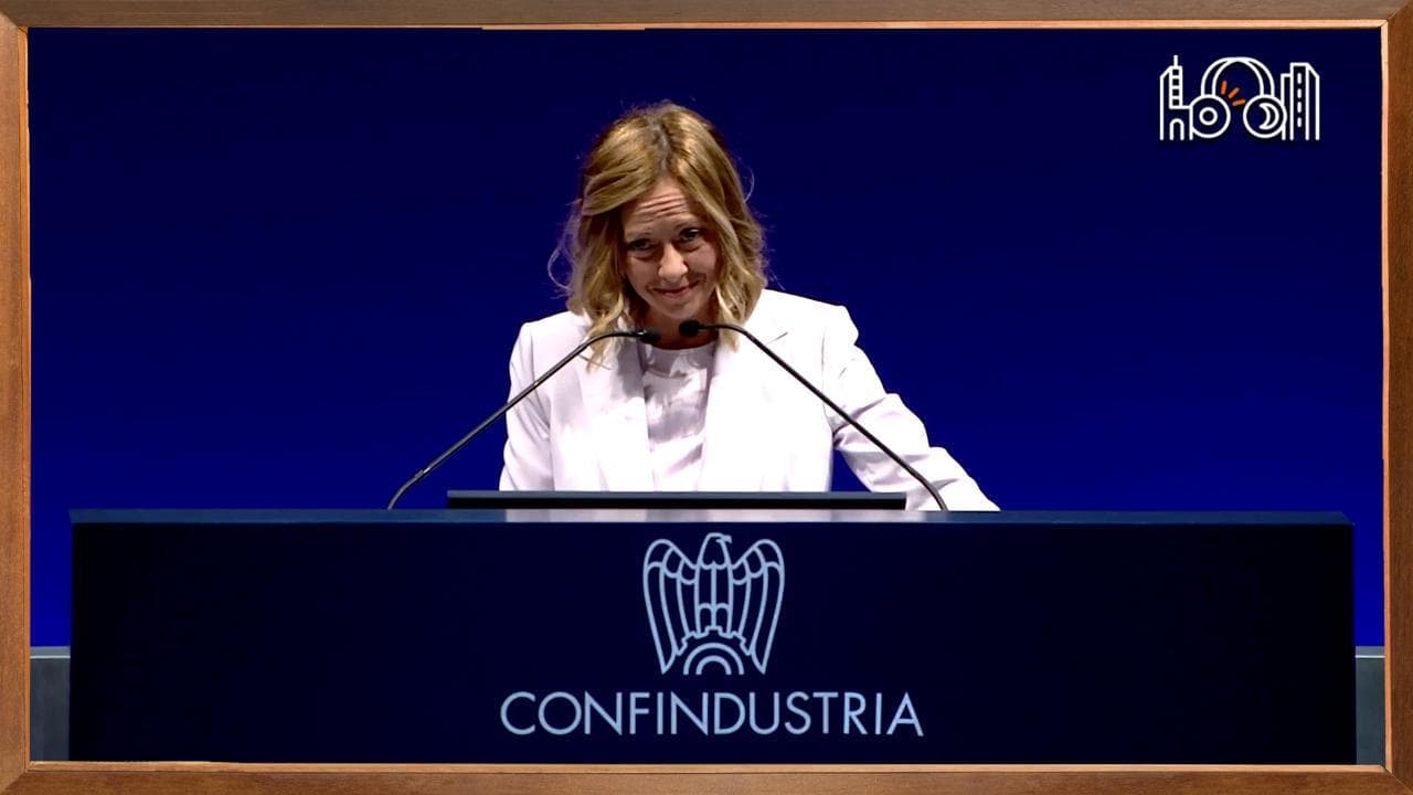 Metropolis - L'epica di Meloni a Confindustria: "Daremo all'Italia il suo posto nel mondo"