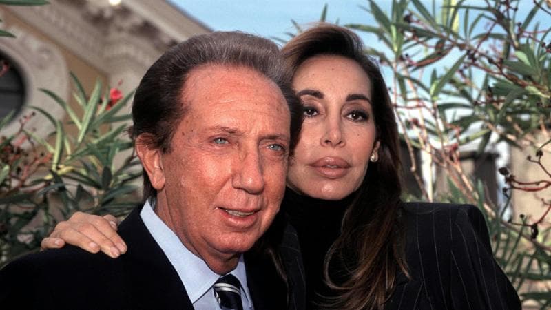 Mike Bongiorno con la moglie Daniela Zuccoli