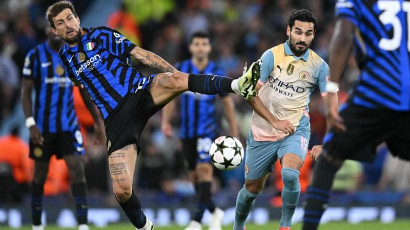 Le pagelle di Manchester City-Inter: Haaland pigro, Acerbi lo sovrasta