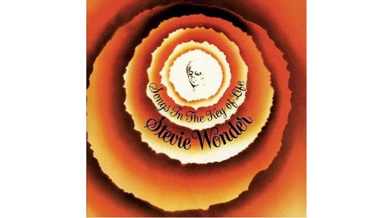 La copertina di Songs in the Key of Life (1976) di Stevie Wonder, che contiene As
