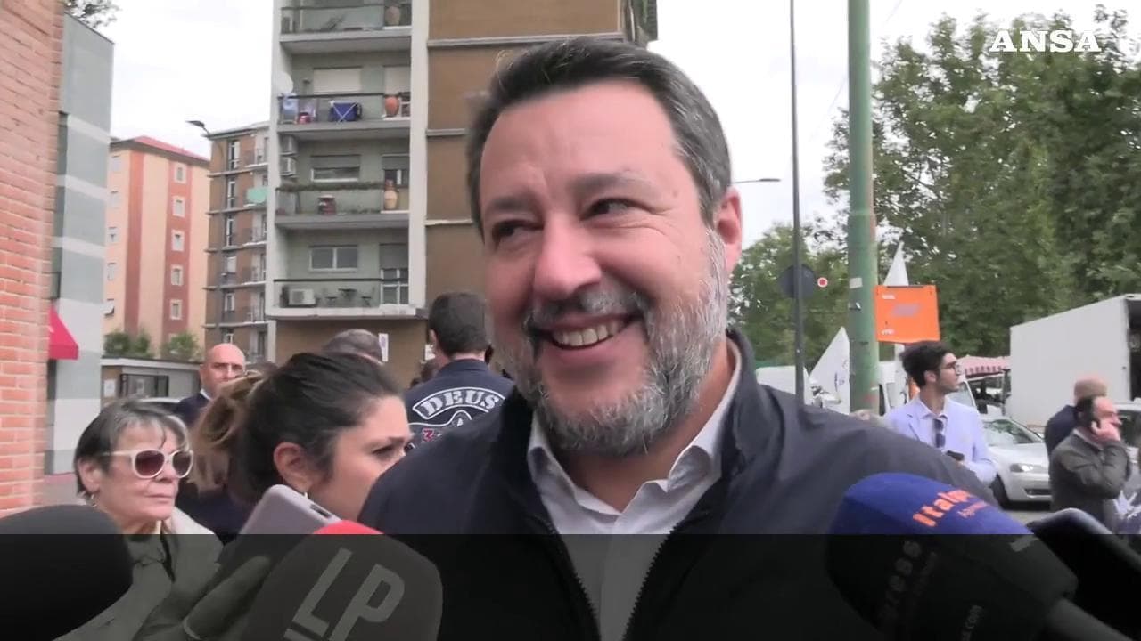Ue, Salvini: "Contrario al debito comune proposto da Draghi"