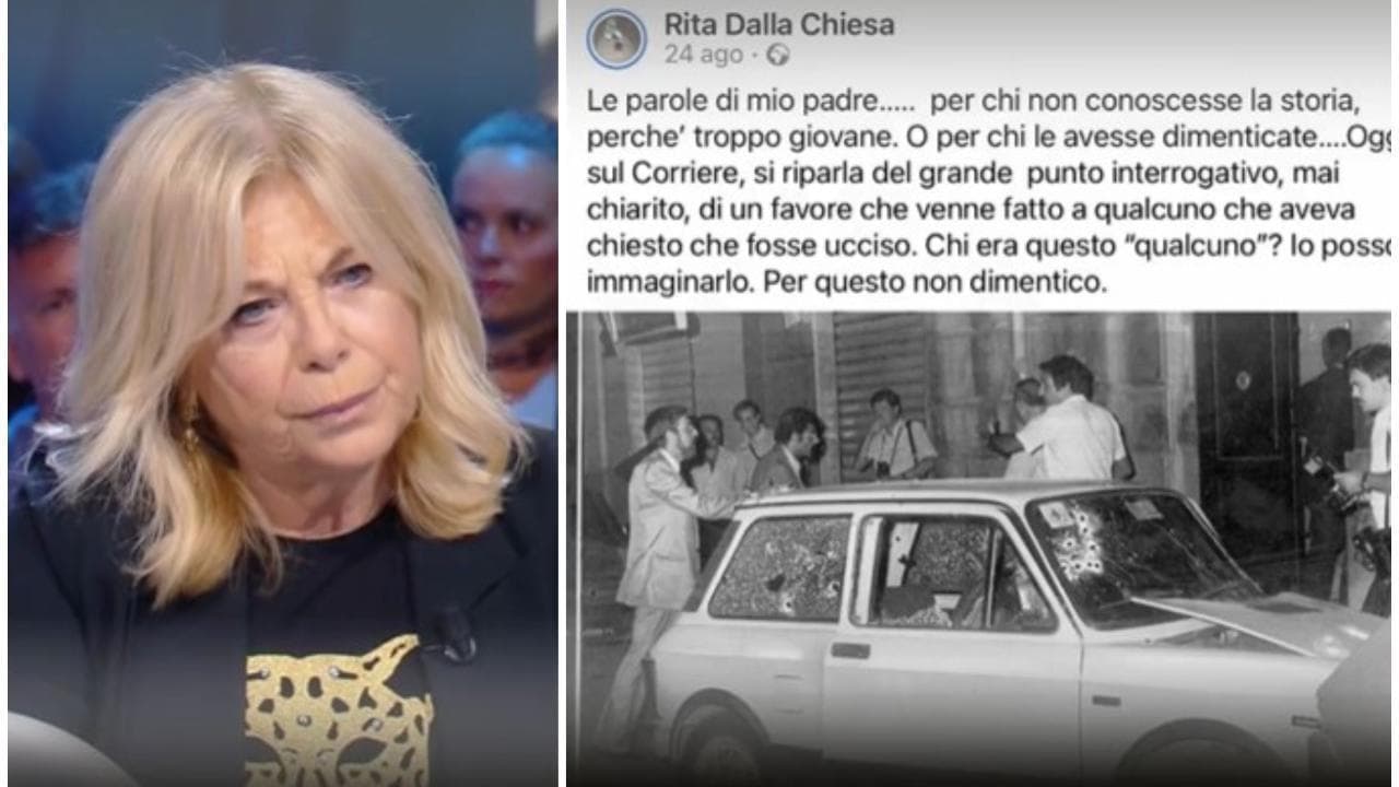 L'ombra di Andreotti sulla morte di Dalla Chiesa, la figlia Rita: "Ucciso per un favore a un politico"