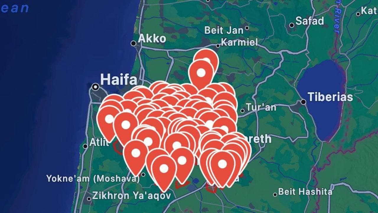 Tutti gli allarmi nel Nord di Israele