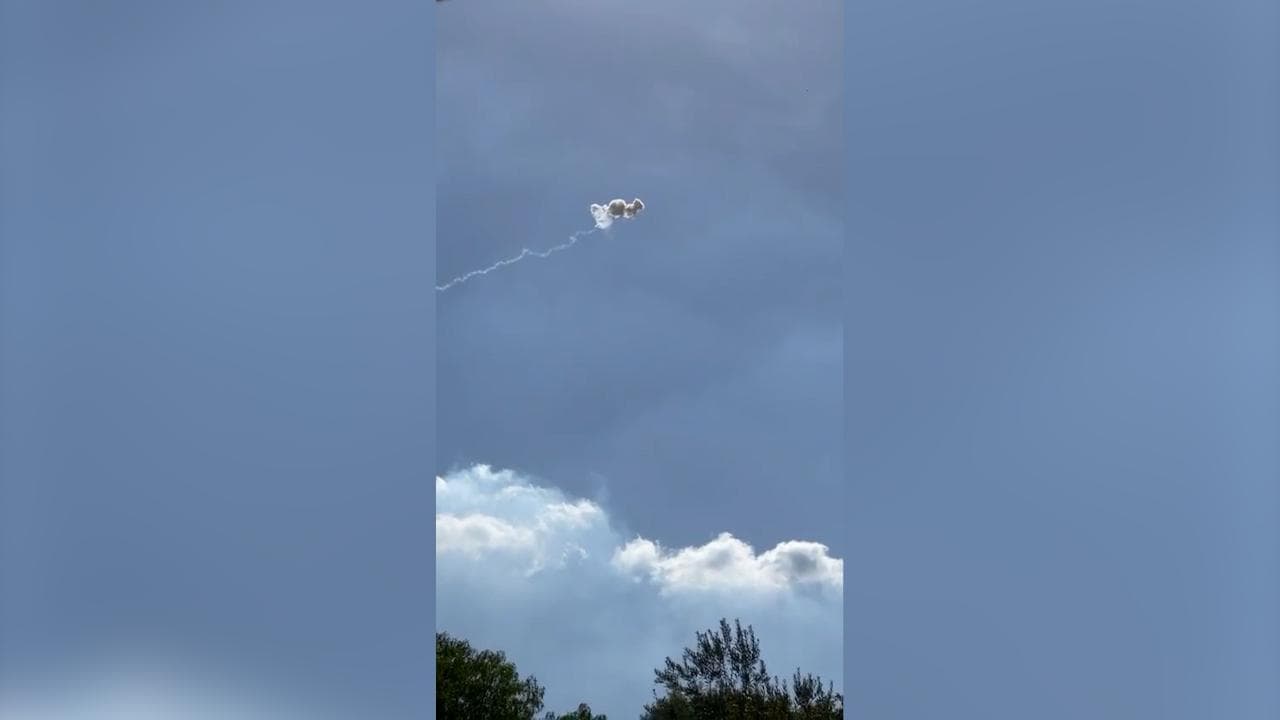Pioggia di missili su Israele, razzo intercettato e distrutto