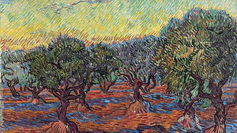 Vincent van Gogh: L&rsquo;uliveto,&nbsp;1889
