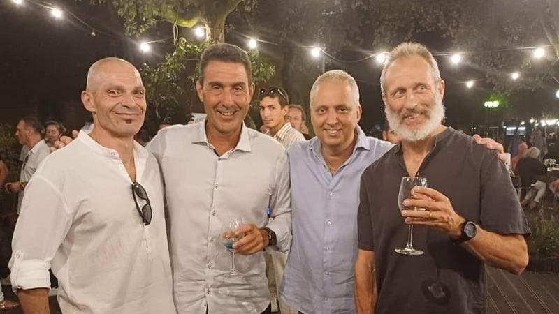 Da sinistra: Bruno Spatara, Roberto Vannacci, Gianluca Priolo e Fabio Filomeni