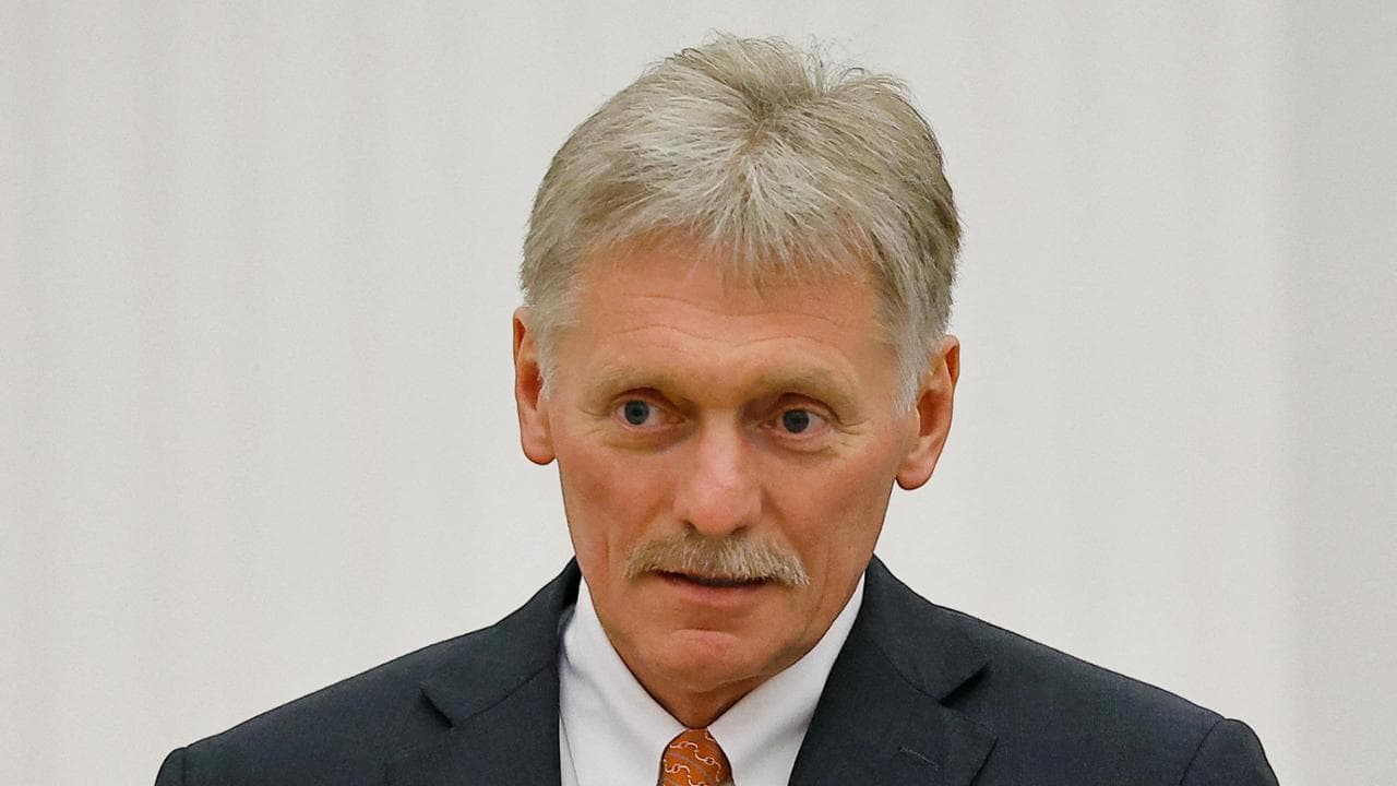 FILE PHOTO: Kremlin spokesman Dmitry Peskov attends a press conference with  Russian President Vladimir Putin and Hungarian Prime Minister Viktor Orban fn Moscow, Russia July 5, 2024. REUTERS/Evgenia Novozhenina/File Photo