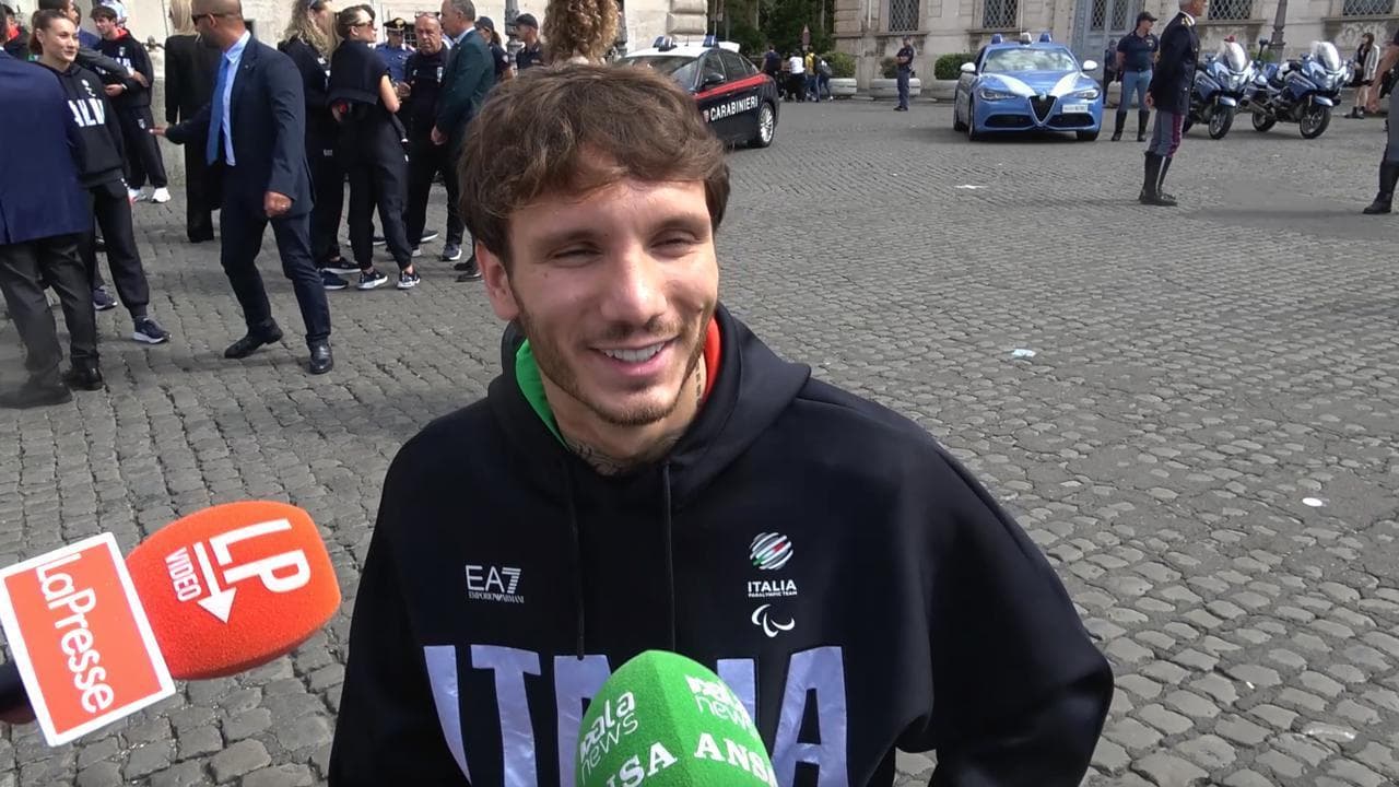 Manuel Bortuzzo al Quirinale: "É stato davvero emozionante. Il prossimo obiettivo è il Mondiale di Singapore"