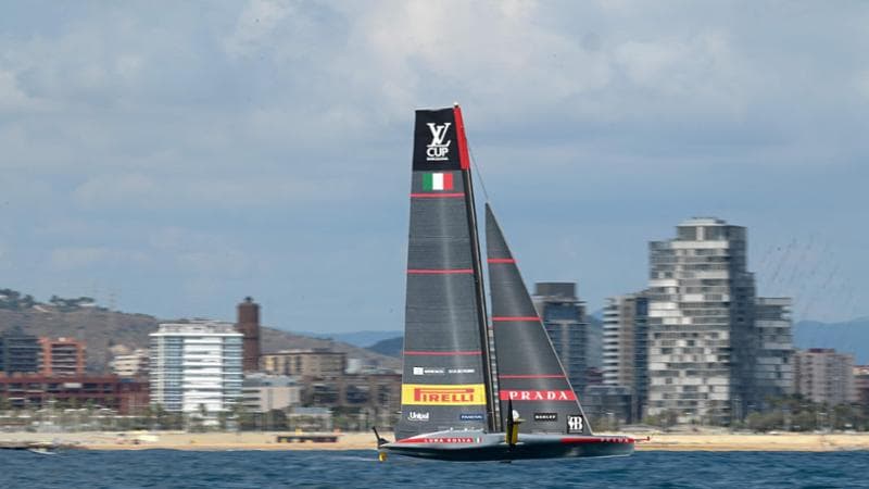 Luna Rossa a Barcellona
