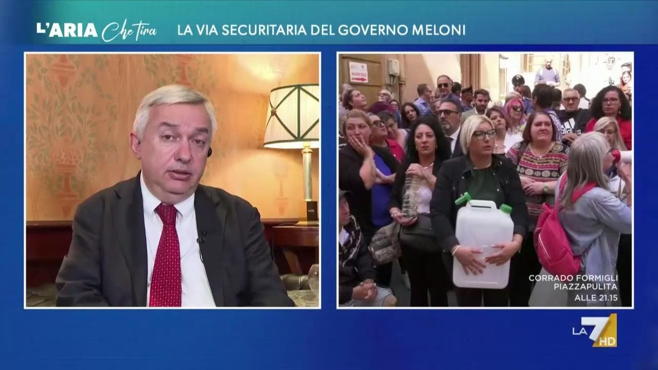 Molinari: "L'assenza di acqua a Caltanissetta è una vergogna nazionale a cui il governo deve porre subito rimedio"