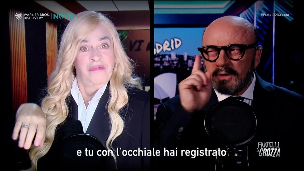 Cattivissimo Crozza: la rissa Sangiuliano-Boccia a ritmo di rap tra "nano-nano" e "onza-onza"