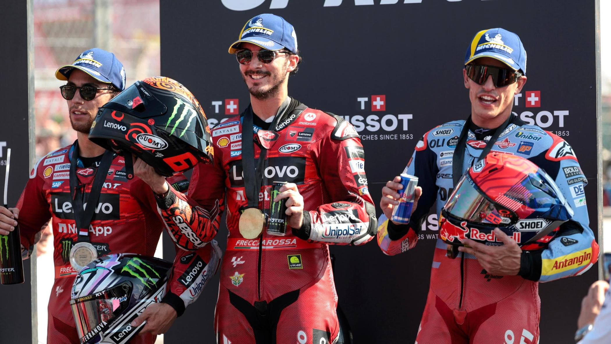 MotoGp, Bagnaia vince la Sprint Race in Indonesia, Martin cade e non ...