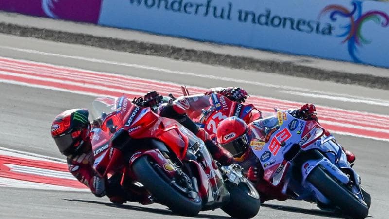 Bagnaia, Marquez e Bastianini