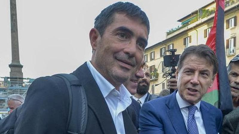 Nicola Fratoianni e Giuseppe Conte