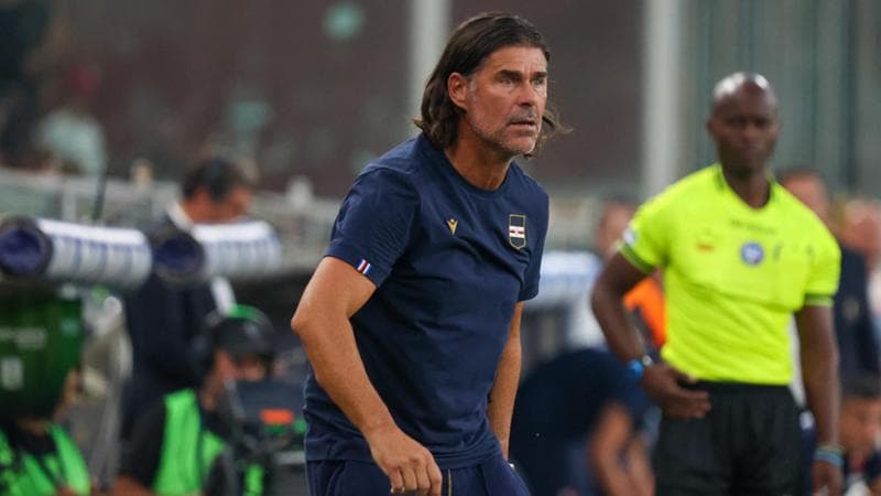 Andrea Sottil, tecnico della Sampdoria

