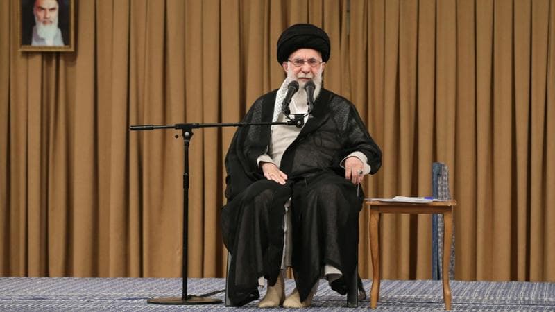 Teheran (Iran), 25 settembre: la Guida suprema Ali Khamenei