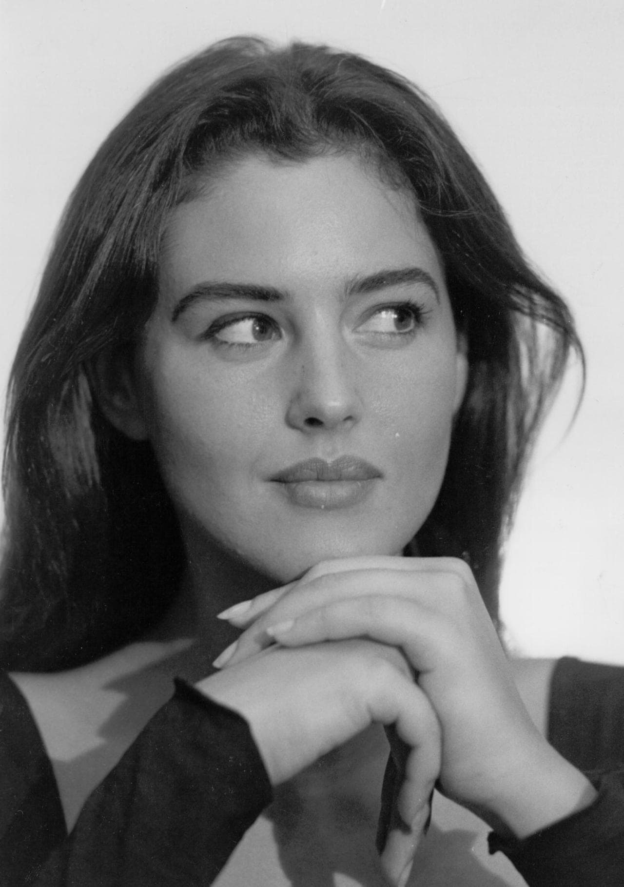 Una giovanissima Bellucci agli inizi della carriera