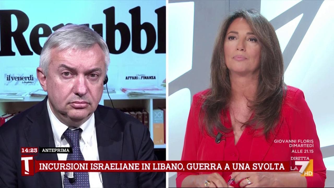 Maurizio Molinari: "Le incursioni delle truppe speciali israeliane per smantellare i tunnel di Hezbollah"