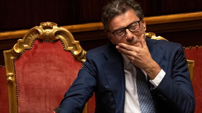 Il ministro dell&rsquo;economia Giancarlo Giorgetti
