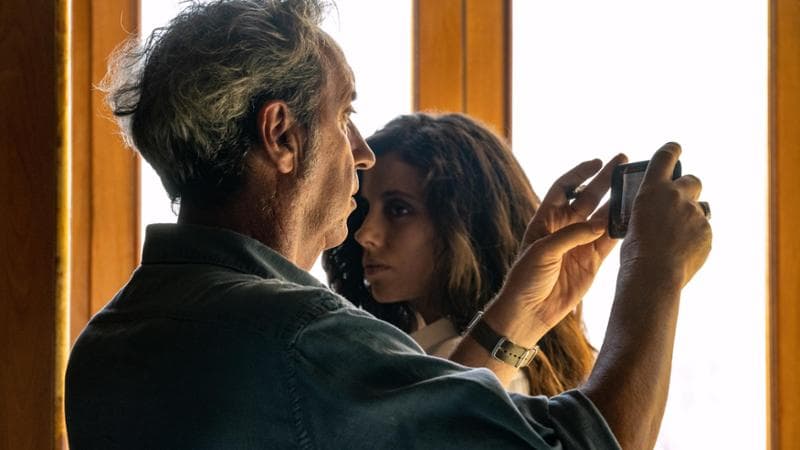 Paolo Sorrentino e Celeste Dalla Porta (Gianni Fiorito)