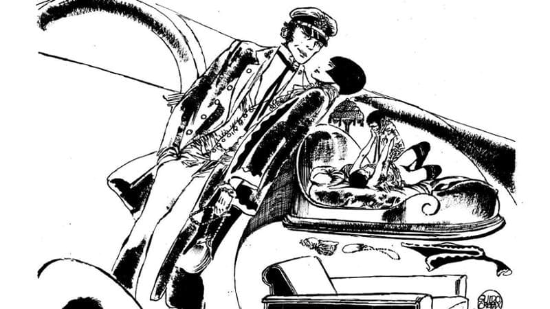 Una scena da Anthropology di Guido Crepax del &rsquo;77
