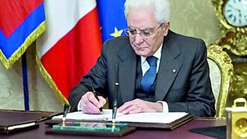 Il presidente della Repubblica, Sergio Mattarella&nbsp;
