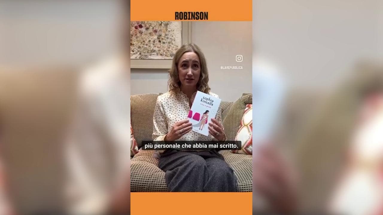 Sophie Kinsella: "Cari lettori italiani, questo libro è la mia storia, tra malattia e speranza"