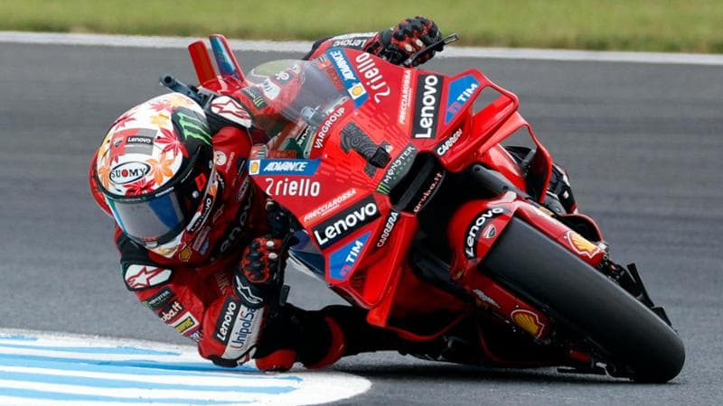 La Ducati di Pecco Bagnaia