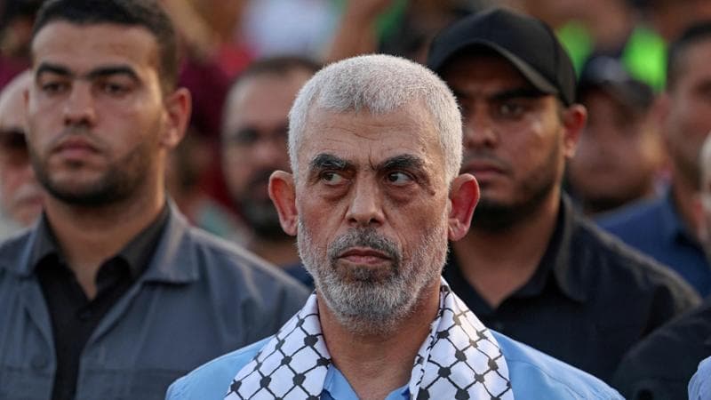Il leader di Hamas  Yahia Sinwar