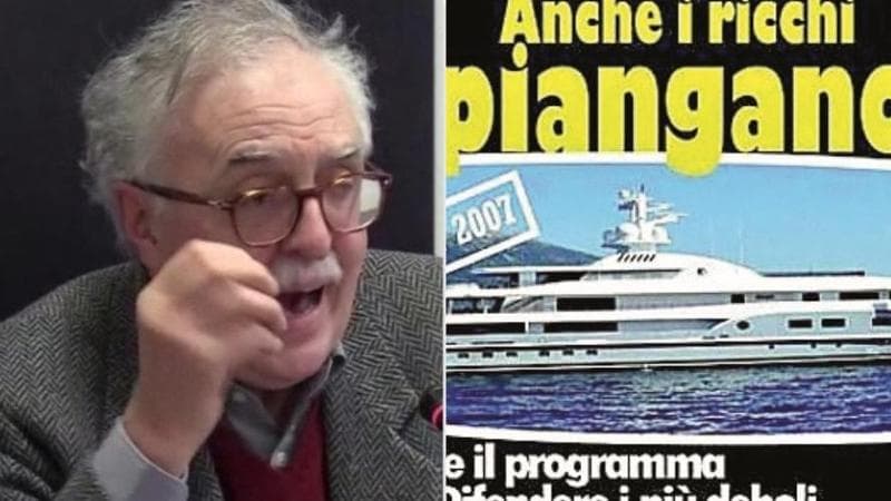 Patrimoniale, Alfonso Gianni: “Anche i super ricchi piangano, lo slogan del 2006 oggi è ancora più valido. E non chiamatelo esproprio proletario”
