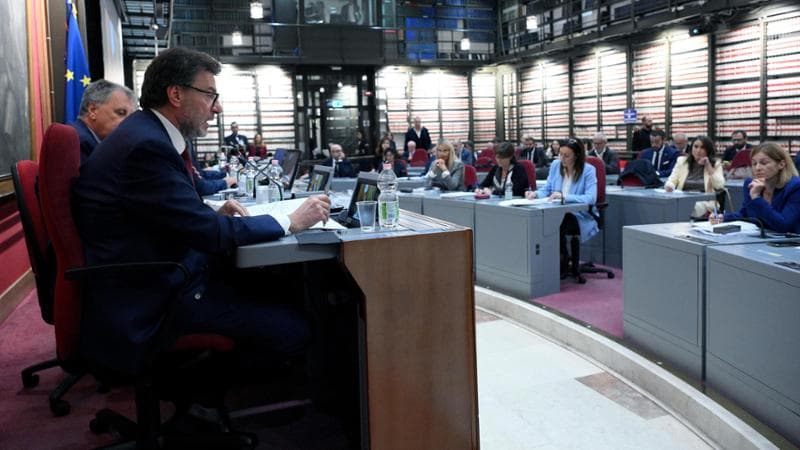 Il ministro dell&rsquo;Economia Giancarlo Giorgetti
