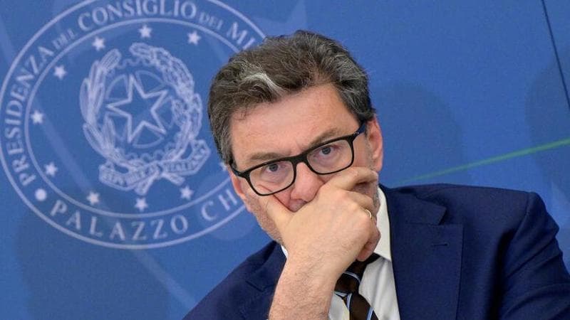 Il ministro delle Finanze Giancarlo Giorgetti