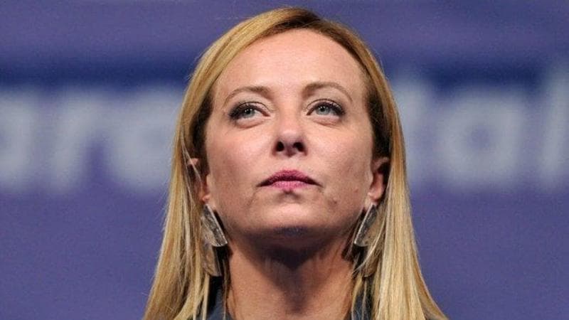 La premier Giorgia Meloni