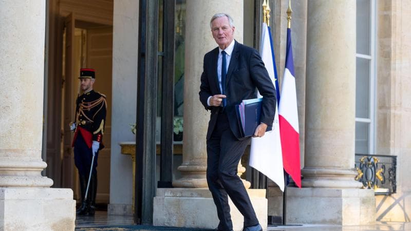 Il premier francese, Michel Barnier
