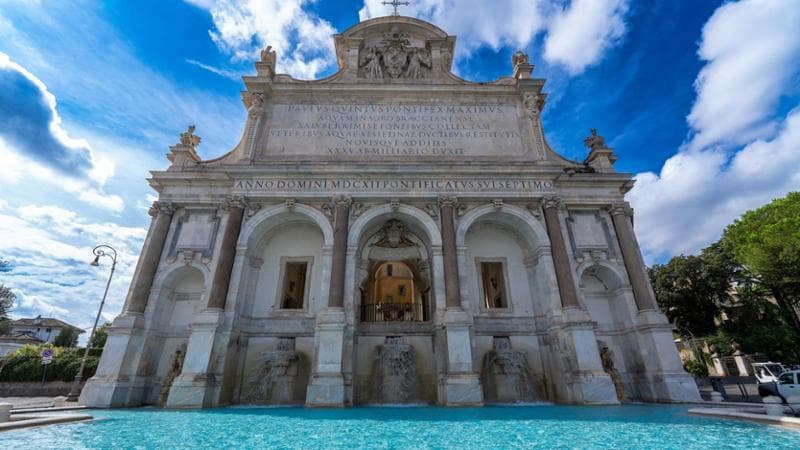 Fontana dell'Acqua Paola, Roma, foto Giovanni Formosa